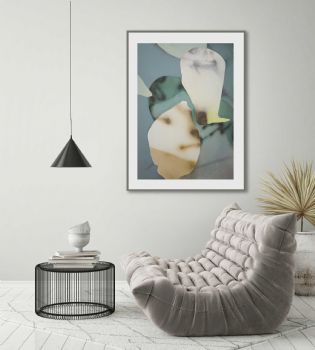 现代风格装饰画效果图