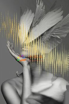 人物装饰画现代人物晶瓷画高清人物艺术微喷