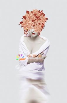 人物装饰画现代人物晶瓷画高清人物艺术微喷