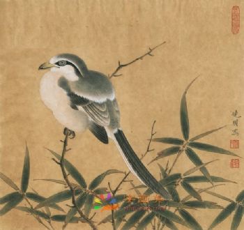 动物国画写实动物水墨国画工笔动物国画