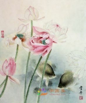 动物国画写实动物水墨国画工笔动物国画