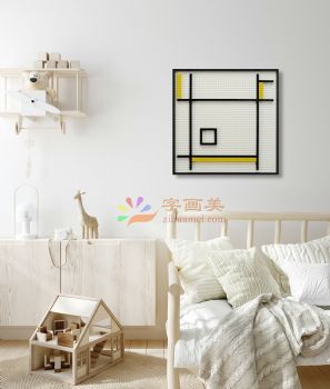 现代立体装置艺术挂画