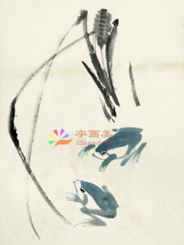 齐白石花鸟国画名家国画名家花鸟国画水墨画