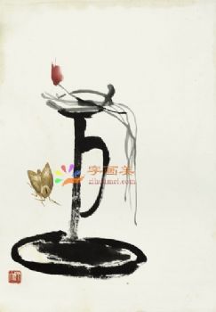 齐白石花鸟国画名家国画名家花鸟国画水墨画