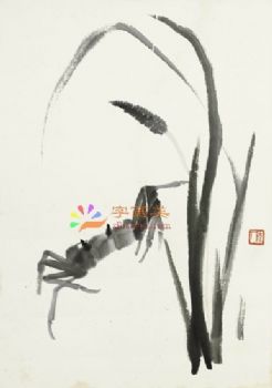 齐白石花鸟国画名家国画名家花鸟国画水墨画