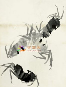 齐白石花鸟国画名家国画名家花鸟国画水墨画