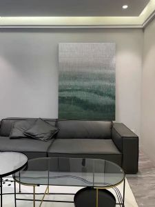 现代抽象手绘油画