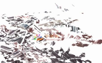 3D立体装饰画立体肌理画立体艺术