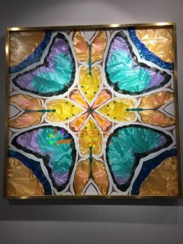 高端实物珐琅彩挂画精品珐琅彩艺术