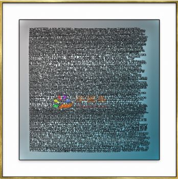 3D立体装饰画立体肌理画立体艺术