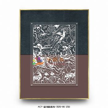 3D立体装饰画立体肌理画立体艺术