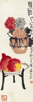 齐白石花鸟国画