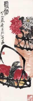 齐白石花鸟国画
