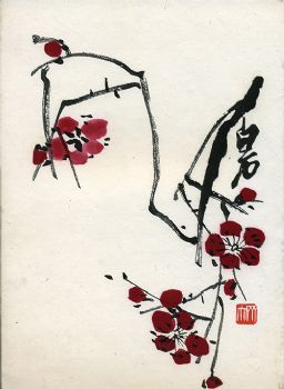 齐白石花鸟国画