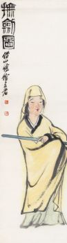 齐白石人物国画