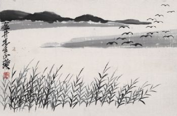 齐白石风景国画