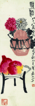 齐白石花鸟国画
