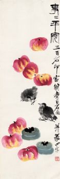 齐白石花鸟国画