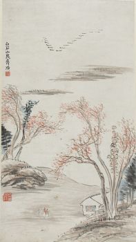 齐白石风景国画