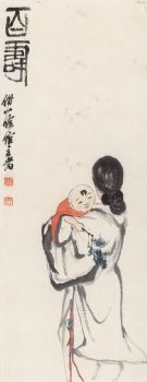 齐白石人物国画