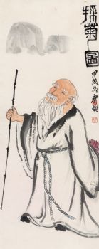 齐白石人物国画