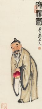 齐白石人物国画