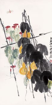 齐白石花鸟国画