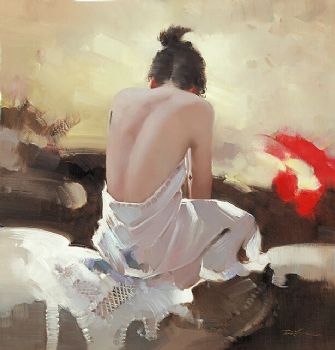 欧式人物油画