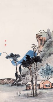 齐白石风景国画
