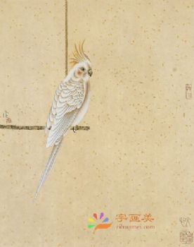 花鸟虫小品工笔国画