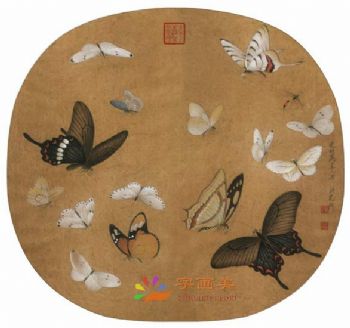 花鸟虫小品工笔国画
