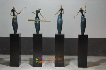艺术品铜雕塑金属摆件工艺品