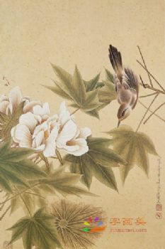 花鸟虫小品工笔国画