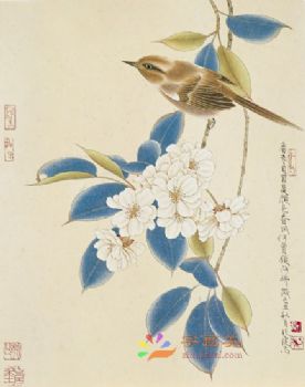 花鸟虫小品工笔国画