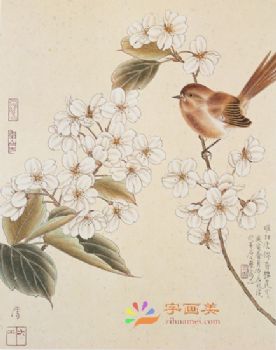 花鸟虫小品工笔国画