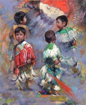 印象人物油画艺术人物油画欧式人物油画