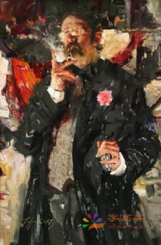 印象人物油画艺术人物油画欧式人物油画