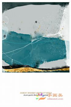 组合装饰画轻奢三联组合画晶瓷画