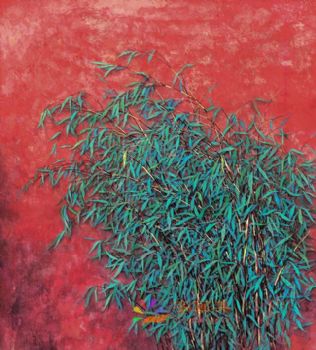 精品花鸟国画工笔花鸟国画方形花鸟水墨画