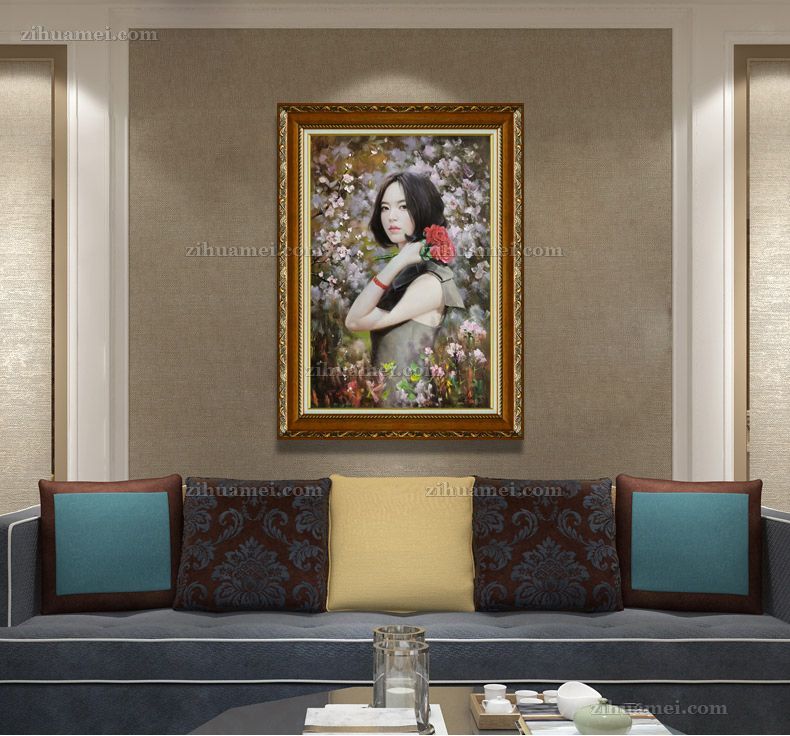 酒店别墅会所精品油画