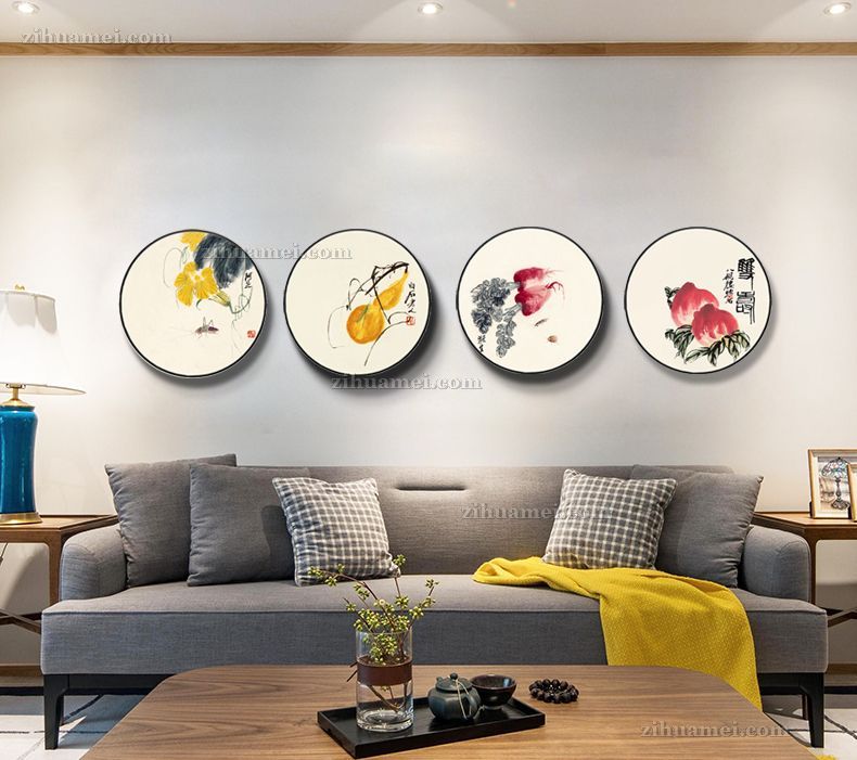 国画名家齐白石水墨画