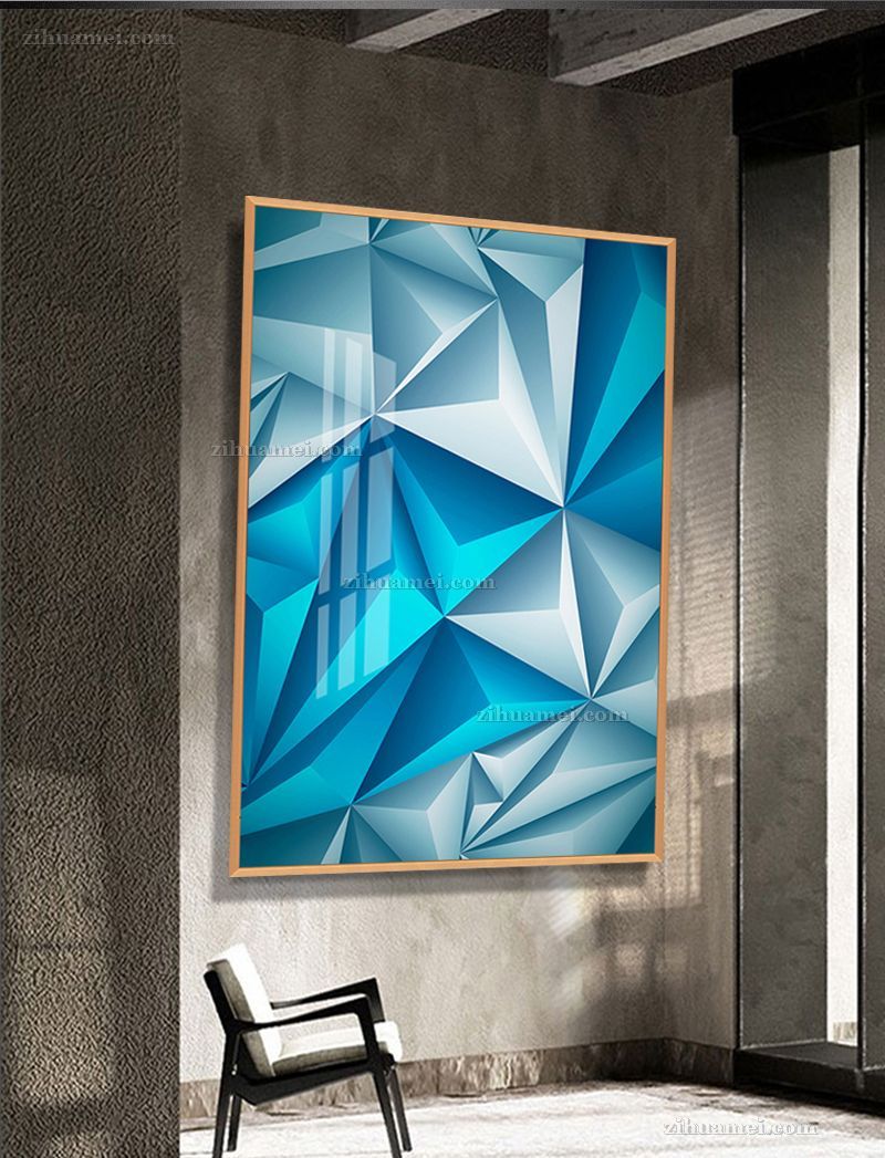 抽象艺术酒店餐厅装饰画