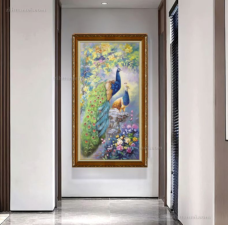 玄关油画