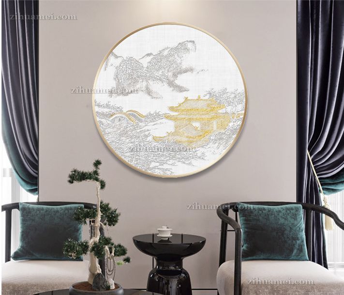 现代立体浮雕装饰画