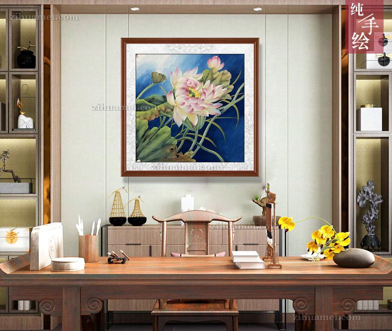 纯手绘水墨工笔国画花鸟国画