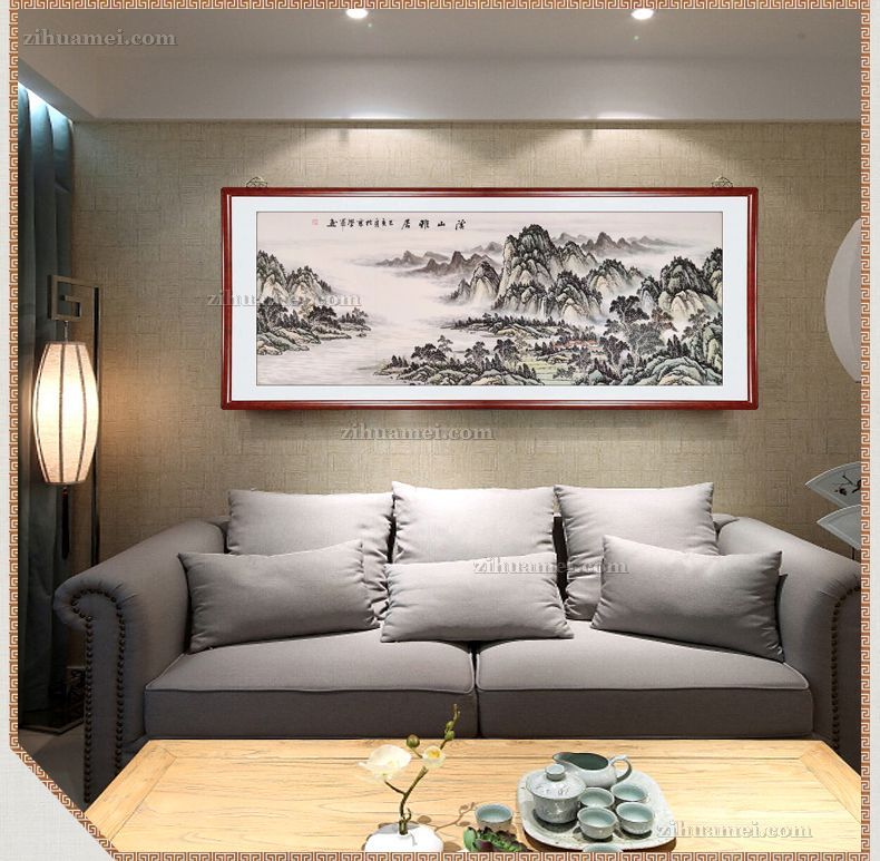 工笔山水画名家作品