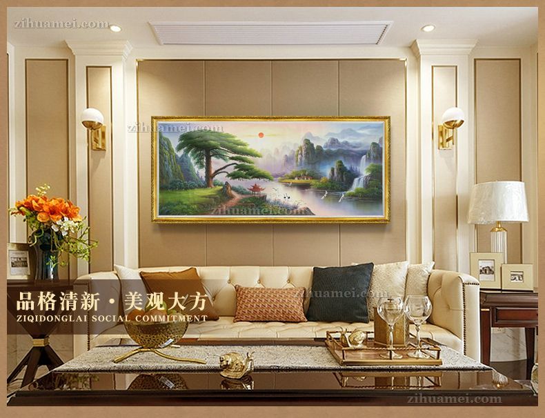 大厅油画