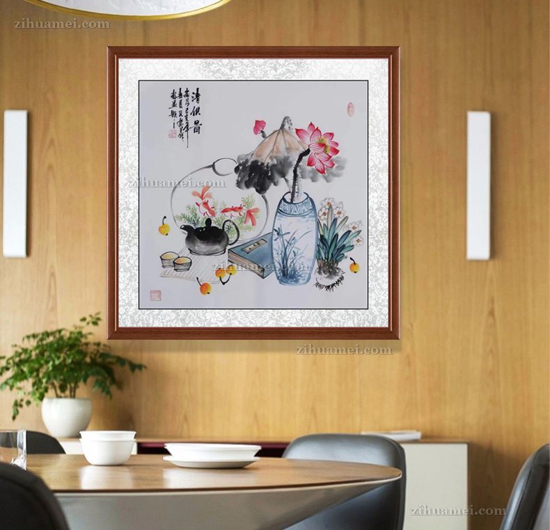 四尺斗方国画