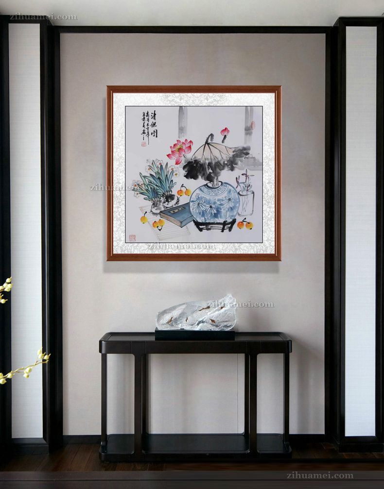 四尺斗方国画