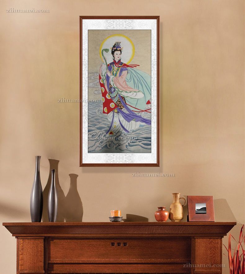人物工笔画国画